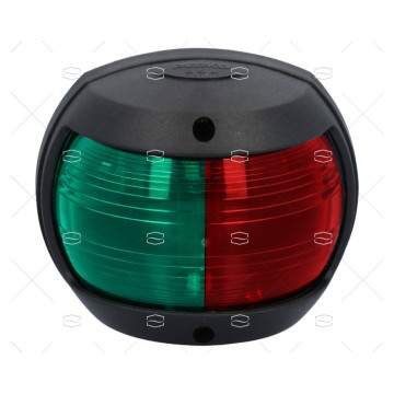 LUZ PERKO BI COLOR VERTICAL NEGRA 12V