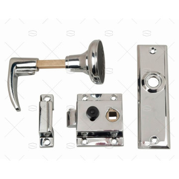 CIERRE PESTILLO BISEL REVERSO ZINC CROMADO PERKO