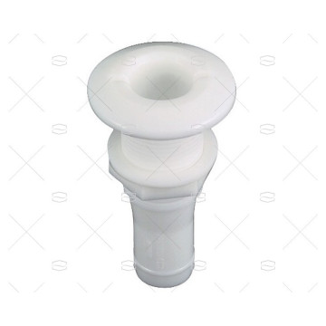 PASACASCO PLASTICO BLANCO 1"7/8