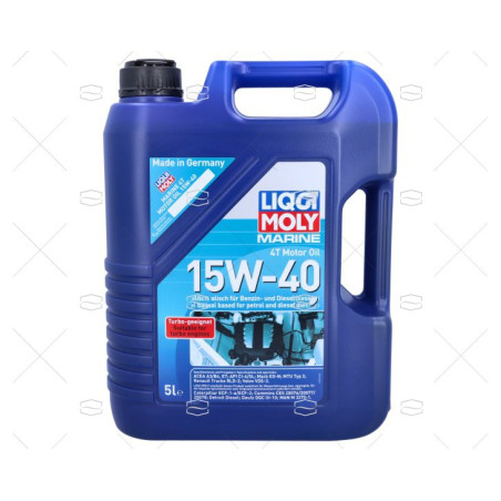 ACEITE MOTOR 4T 15W-40 5L LIQUI MOLY
