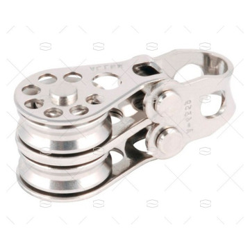 POLEA ALTA TENSION INOX 16 mm DOBLE ALLEN BROTHERS