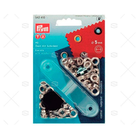 OJAL SURTIDO NIQUELADO *(40) PRYM