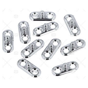 BASE TENAX MACHO LATON CROMADO LOXX