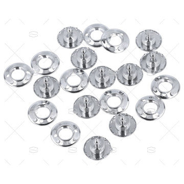 MACHO AEREO TENAX 20mm LATON CROMADO