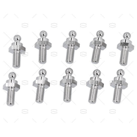 TENAX MACHO ROSCA LATON NIQUELADO LOXX