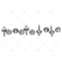 MACHO CON TORNILLO TENAX 12mm *(10)