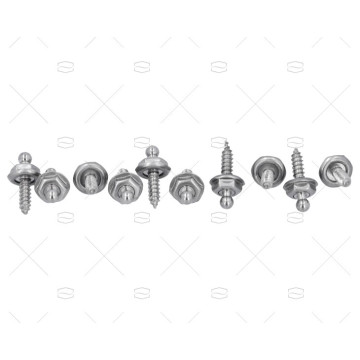 MACHO CON TORNILLO TENAX 12mm *(10)