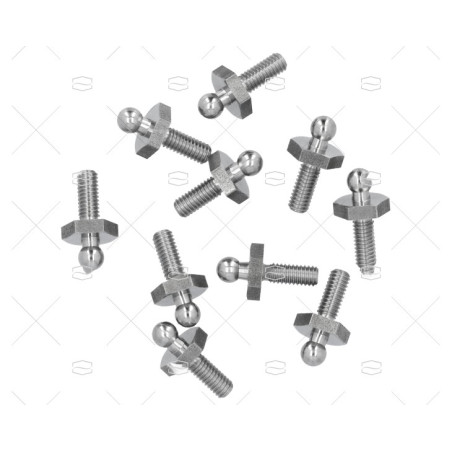 MACHO ROSCA TENAX M4 x 10mm INOX *(10)