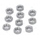 TUERCA TENAX M5 INOX *(10)