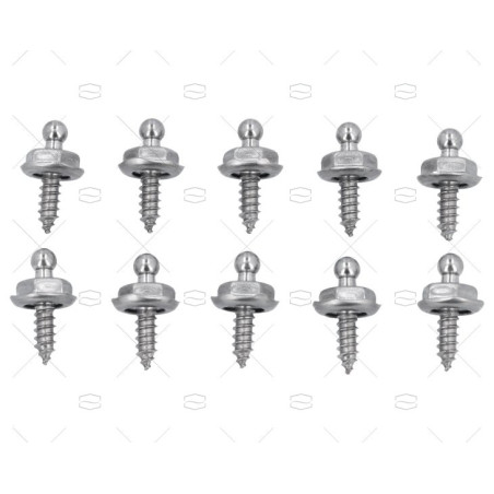 MACHO CHAPA TENAX 4x10 INOX *(10)