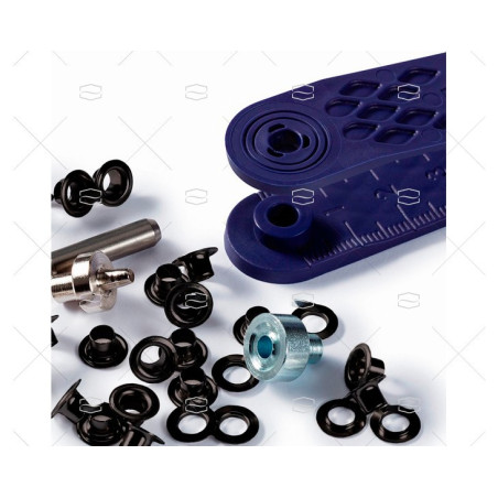 OJAL SURTIDO LATON LACADO NEGRO 5mm (40) PRYM