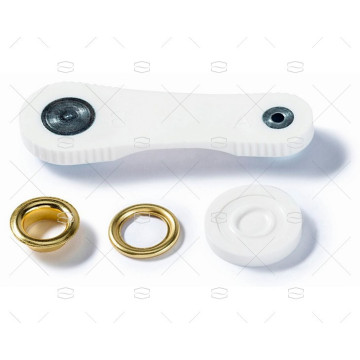 OJAL SURTIDO LATON DORADO 11mm (15) PRYM