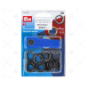 OJAL SURTIDO LATON LACADO NEGRO 14mm (10 PRYM