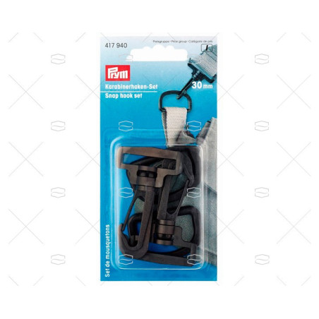 SET DE MOSQUETONES (2) PRYM