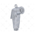 DUCHA CROMADA CON PULSADOR 1/2" BSP-20
