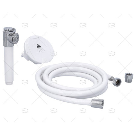 DUCHA CROMADA BASE ABS PLANA IMNASA