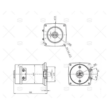 MOTOR 24V 700W PARA PROJECT X2 CIMA 1915
