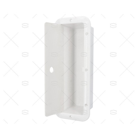 CAJON 155 x 395 EXTINTOR BLANCO CON PUERTA