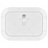 TAPA ACCESO 370x270mm BLANCA ALUMINIO