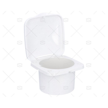 CAJON PARA INTERRUPTOR ANTIINCENDIO BLANCO