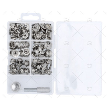 KIT BROCHES CIERRE RAPIDO PARA LONA 101 UNIDADES