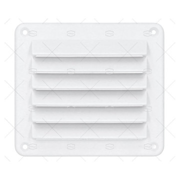 REJILLA PLASTICO BLANCA 140mm