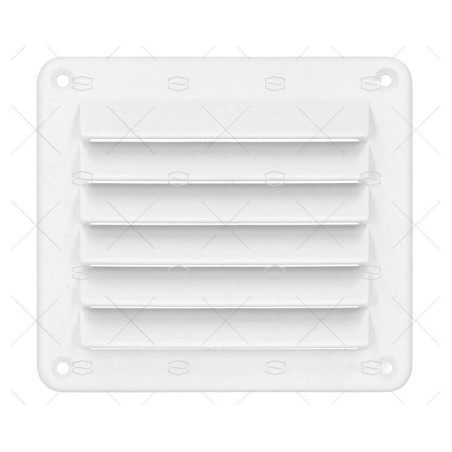 REJILLA PLASTICO BLANCA 140mm