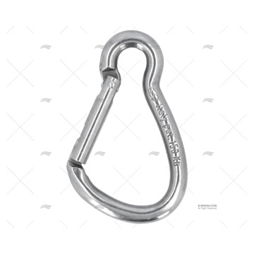 MOSQUETON SIN ANILLA "HARNESS" INOX 316 KONG