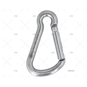 MOSQUETON SIN OJO 100 INOX HARNESS KONG