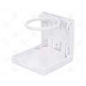 SOPORTE VASO AJUSTABLE BLANCO
