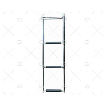 ESCALERA TELESCOPICA INOX MODELO FINGER GRIP