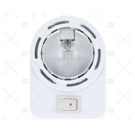 PLAFON HALOGENO 12V CON INTERRUPTOR
