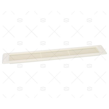 REJILLA PLANA BLANCA 445mm X 68mm