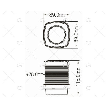 LUZ FONDEO 12V BLANCA