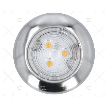 PLAFON REDONDO DE SUPERFICIE LED 12V INOX-304