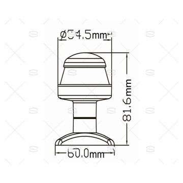 LUZ TODO HORIZONTE LED 8-30V ABS