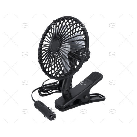 VENTILADOR NEGRO 12V