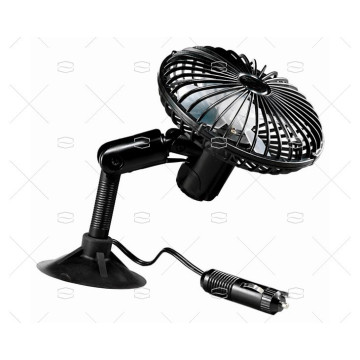 VENTILADOR NEGRO 12V VENTOSA