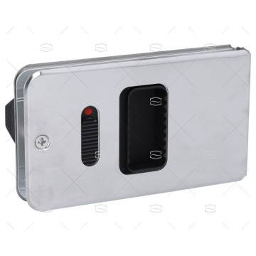 CIERRE PARA PUERTAS DESLIZANTES ENRASADOS INOX CON LLAVE SOUTHCO