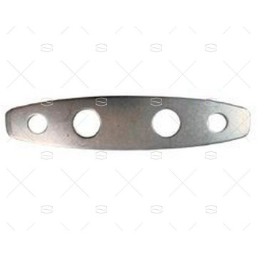 PLACA CORNAMUSA PARA REF 41250666 INOX