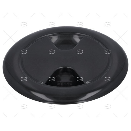 TAPA REGISTRO NEGRO 152mm