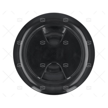 TAPA REGISTRO NEGRO 152mm