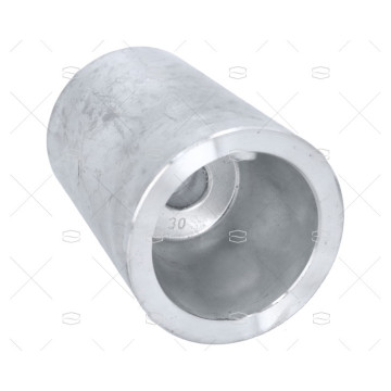 ANODO ZINC PUNTA EJE 30mm RADICE