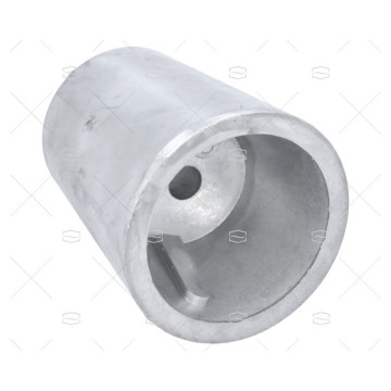 ANODO ZINC PUNTA EJE 50mm CHAVETEADO