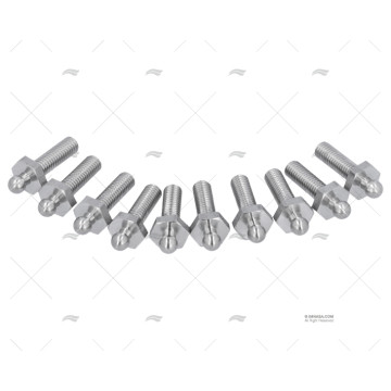 MACHO ROSCA TENAX M5 x 16mm INOX *(10)