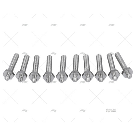 MACHO ROSCA TENAX M5 x 25mm INOX *(10) LOXX