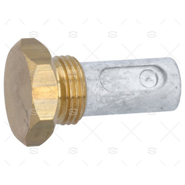 ANODO ZINC ENFRIADOR ROSCA TECNOSEAL