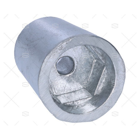 ANODO ZINC PUNTA EJE 50mm