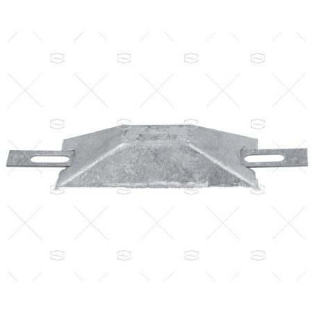 ANODO ZINC PLACA PIRAMIDE 0.5kg.