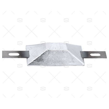 ANODO ZINC PLACA PIRAMIDE 1kg.